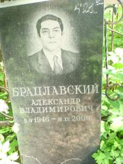 Брацлавский Александр Владимирович, Москва, Востряковское кладбище