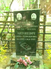 Антоневич Елена Гелиодоровна, Москва, Востряковское кладбище