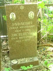 Листенгурт Бася Викторовна, Москва, Востряковское кладбище