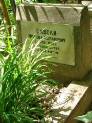 Сабсай Михаил Абрамович, Москва, Востряковское кладбище