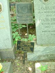 Гольдштейн Эля Хаймович, Москва, Востряковское кладбище