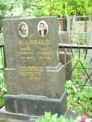 Розановский Макс Львович, Москва, Востряковское кладбище
