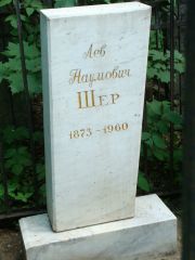 Шер Лев Наумович, Москва, Востряковское кладбище