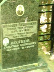 Волков Самуил Борисович, Москва, Востряковское кладбище
