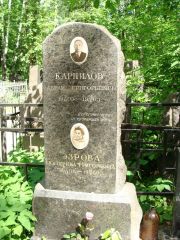 Карпилов Абрам Григорьевич, Москва, Востряковское кладбище