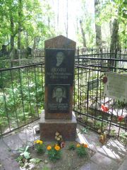 Блюдников Гершон Аронович, Москва, Востряковское кладбище