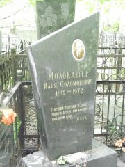 Молокашер Илья Соломоновна, Москва, Востряковское кладбище
