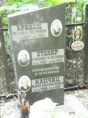 Столяр Елизавета Петровна, Москва, Востряковское кладбище