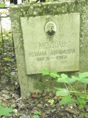 Модель Нехама Абрамовна, Москва, Востряковское кладбище