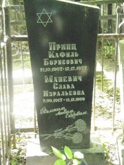 Маневич Слава Израилевна, Москва, Востряковское кладбище