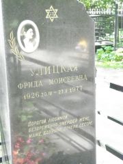 Улицкая Фрида Моисеевна, Москва, Востряковское кладбище