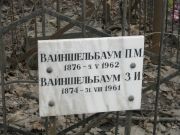 Вайншельбаум З. И., Москва, Востряковское кладбище