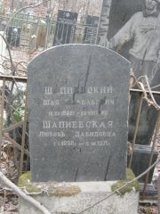 Шапиевский Шая Шавельевич, Москва, Востряковское кладбище