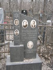 Гольдман Ханна Моисеевна, Москва, Востряковское кладбище
