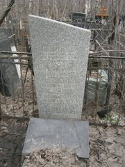 Портнова Бела Моисеевна, Москва, Востряковское кладбище