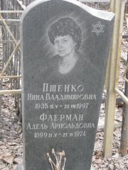 Пшенко Нина Владимировна, Москва, Востряковское кладбище