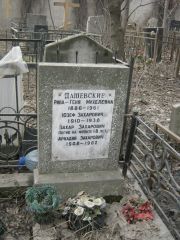 Дашевский Юзеф Захарович, Москва, Востряковское кладбище
