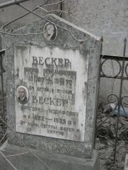 Вескер Иосиф Вениаминович, Москва, Востряковское кладбище