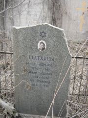 Шатхин Абрам Юдович, Москва, Востряковское кладбище