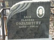 Гольдштейн Бася Львовна, Москва, Востряковское кладбище