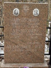 Аронович Дора Семеновна, Москва, Востряковское кладбище