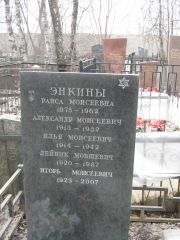 Энкина Раиса Моисеевна, Москва, Востряковское кладбище