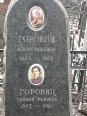 Горовиц Клара Исаева, Москва, Востряковское кладбище
