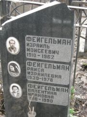 Фейгельман Израиль Моисеевич, Москва, Востряковское кладбище