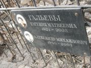 Гальева Евгения Матвеева, Москва, Востряковское кладбище