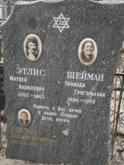 Шейман Зинаида Григорьевна, Москва, Востряковское кладбище