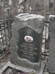 Шафир Соломон Евсеевич, Москва, Востряковское кладбище