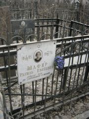 Шафир Рахиль Евсеевна, Москва, Востряковское кладбище