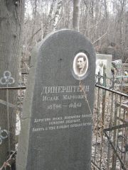 Динерштейн Исаак Маркович, Москва, Востряковское кладбище