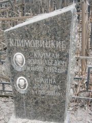 Климовицкий Калман Израилевич, Москва, Востряковское кладбище