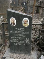 Левин Лейб Борухович, Москва, Востряковское кладбище