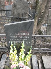 Горбаткина Лидия Гурьевна, Москва, Востряковское кладбище