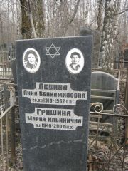 Гришина Мария Ильинична, Москва, Востряковское кладбище
