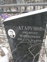 Агарунов Эмануил Израилевич, Москва, Востряковское кладбище