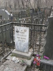 Кильман-Теслер Роня Ишковна, Москва, Востряковское кладбище
