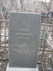 Линде Арон Рафаилович, Москва, Востряковское кладбище