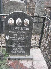 Соркин Мендель Шмуилович, Москва, Востряковское кладбище