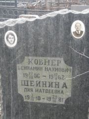 Ковнер Бениамин Наумович, Москва, Востряковское кладбище