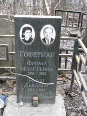 Гоферман Фрима Моисеевна, Москва, Востряковское кладбище