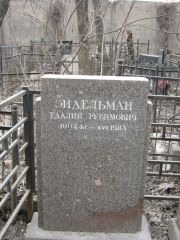 Эйдельман Гдалий Рувимович, Москва, Востряковское кладбище