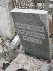 Басс Роза Копелевна, Москва, Востряковское кладбище