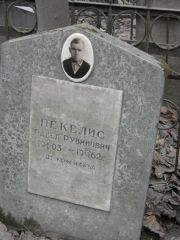 Пекелис Павел Рувинович, Москва, Востряковское кладбище