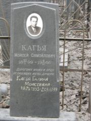 Кагья Моисей Самойлович, Москва, Востряковское кладбище