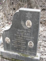 Каган Нусь Мошкович, Москва, Востряковское кладбище
