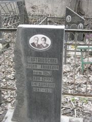 Тартановский Рувин Ехильевич, Москва, Востряковское кладбище