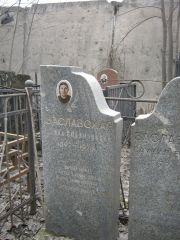 Заславская Фаина Соломоновна, Москва, Востряковское кладбище